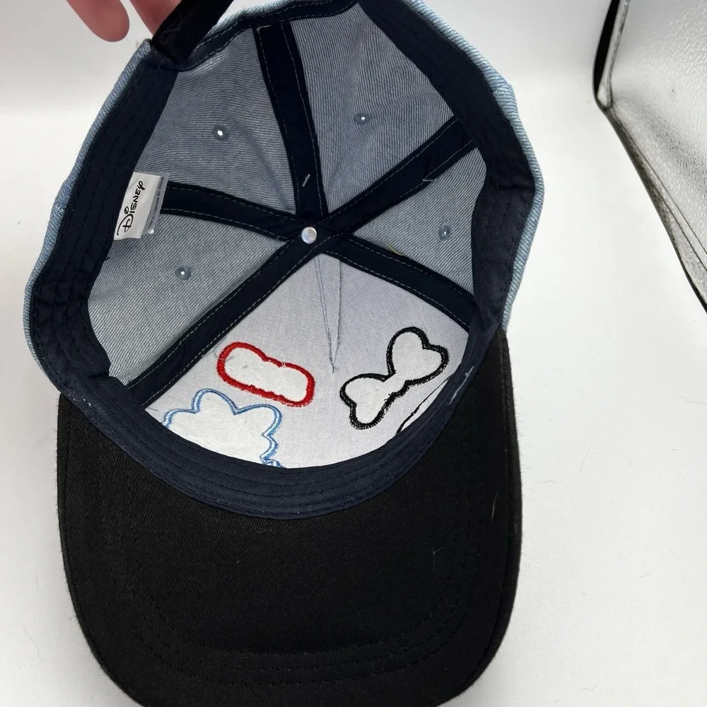 NEW! Berkshire Disney Rock The Bow Denim Cap Hat StrapBack Minnie Mouse One Size